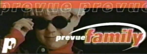 Prevue Family ad from 1998 (taken from the Prevue/TV Guide transition.